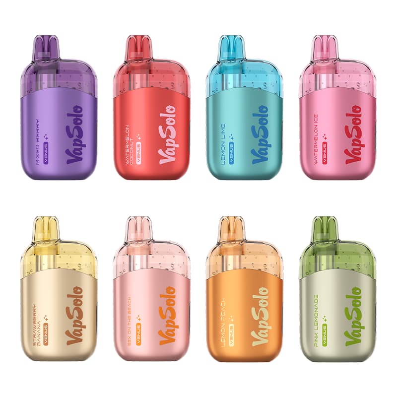 VapSolo Venus 60K 60.000 caladas vaper desechable — 60.000 caladas, nicotina 2% / 5%